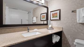 Free toiletries, hair dryer, towels, soap