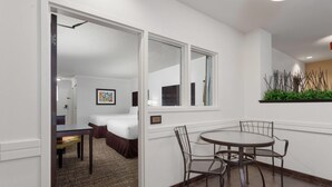 Room, 2 Queen Beds, Non Smoking, Pool View (Interior Terrace) | Premium bedding, in-room safe, desk, soundproofing - Wyndham Minneapolis South/Burnsville (Burnsville)