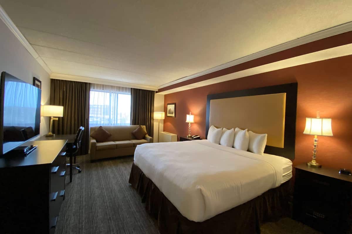 Deluxe Room, 1 King Bed, Non Smoking | Premium bedding, in-room safe, desk, soundproofing