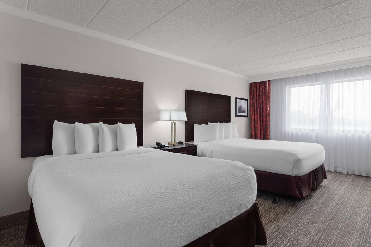 Room, 2 Queen Beds, Non Smoking | Premium bedding, in-room safe, desk, soundproofing