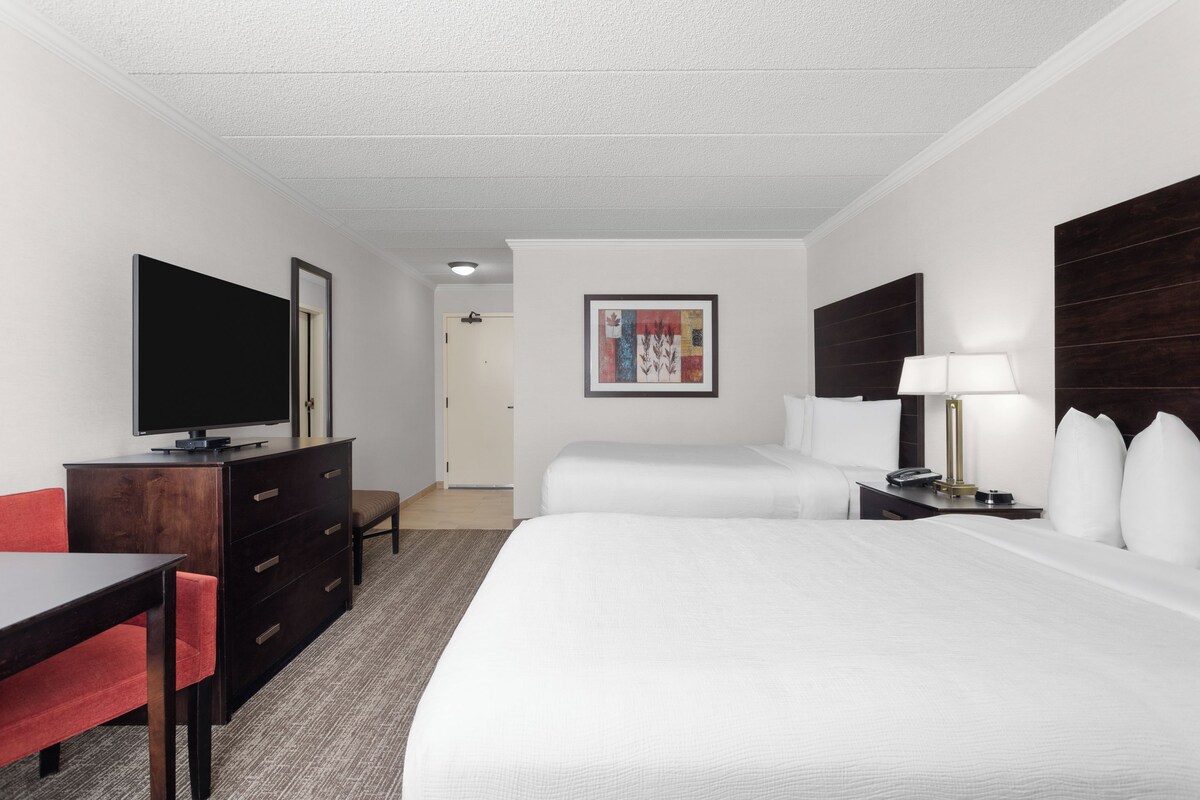 Room, 2 Queen Beds, Non Smoking | Premium bedding, in-room safe, desk, soundproofing