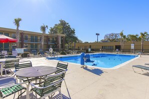 Seasonal outdoor pool