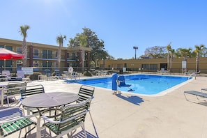 Seasonal outdoor pool