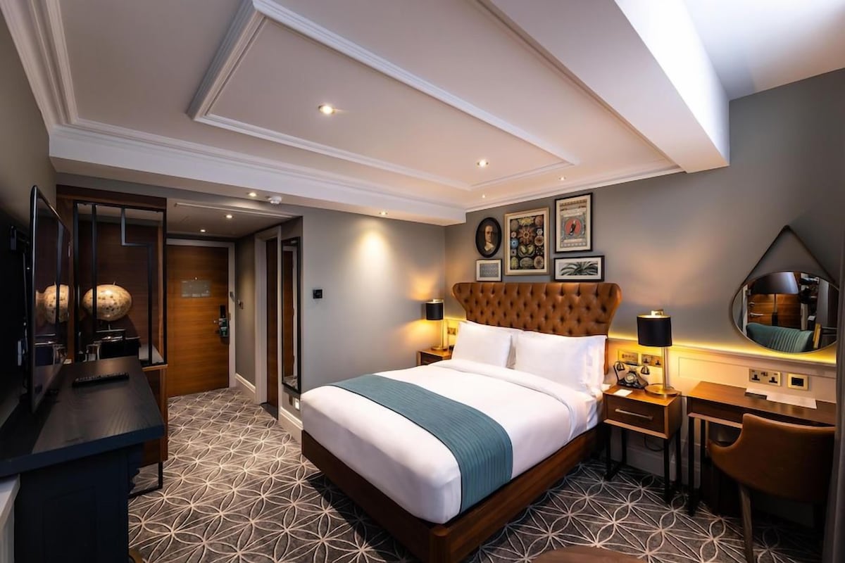 Hypo-allergenic bedding available, memory foam beds, minibar