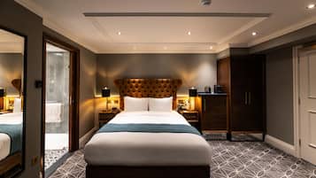 Allergitestade sÀngklÀder, memory foam-madrasser och minibar