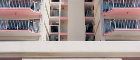 Fassade der Unterkunft