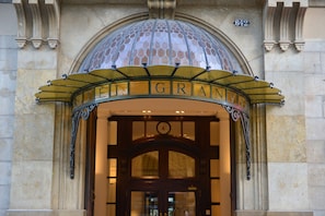 Entrée de l’hébergement