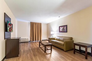 Blackout curtains, free cots/infant beds, rollaway beds, free WiFi