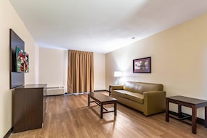 Blackout drapes, free cribs/infant beds, rollaway beds, free WiFi