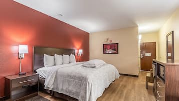 Blackout drapes, free cribs/infant beds, rollaway beds, free WiFi