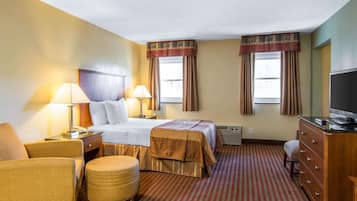 Suite, Multiple Beds, Accessible, Non Smoking (Efficiency) | Desk, laptop workspace, blackout drapes, iron/ironing board