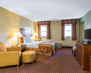 Suite, Multiple Beds, Accessible, Non Smoking (Efficiency) | Desk, laptop workspace, blackout curtains, iron/ironing board