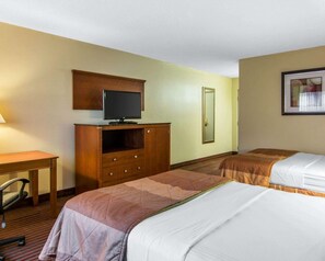 Suite, Multiple Beds, Accessible, Non Smoking (Efficiency) | Desk, laptop workspace, blackout drapes, iron/ironing board - MainStay Suites Williamsburg Historic Area (Williamsburg)