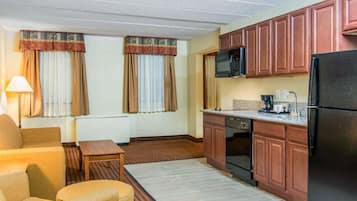 Suite, Multiple Beds, Accessible, Non Smoking (Efficiency) | Desk, laptop workspace, blackout drapes, iron/ironing board