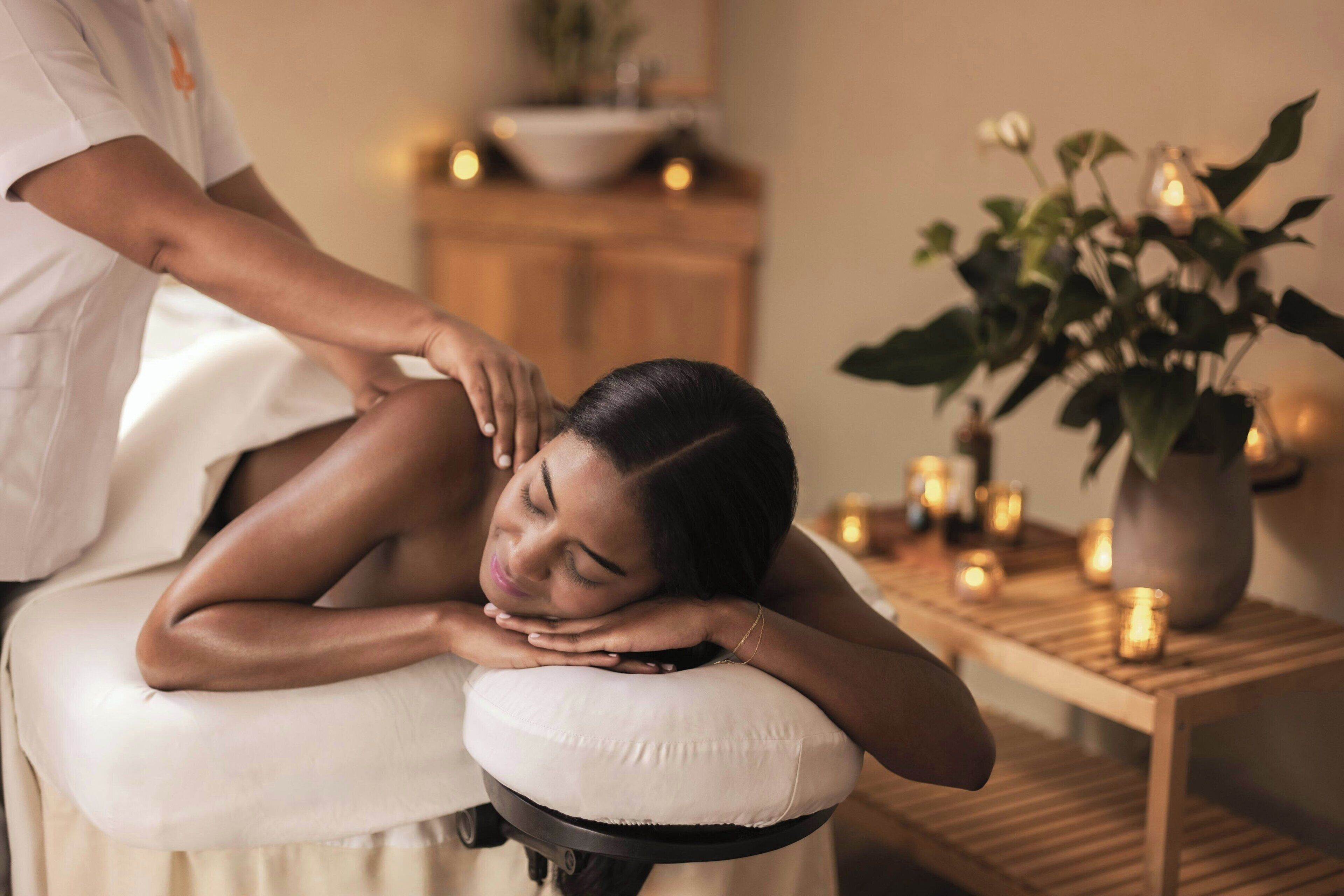 Sauna, body treatments, facials, manicures and pedicures