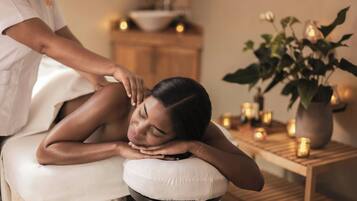 Sauna, body treatments, facials, manicures and pedicures
