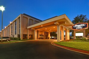 Front of property – evening/night
