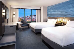 Room, 2 Double Beds, City View | View from room