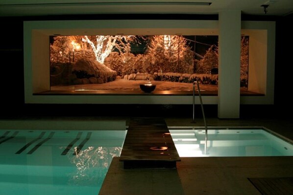 Couples treatment room(s), sauna, hot tub, steam room - Hotel Milano Alpen Resort (Castione della Presolana)
