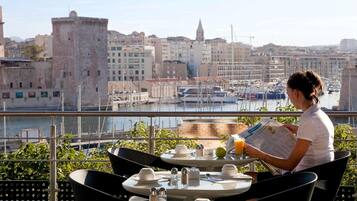 Breakfast, lunch, dinner served; French cuisine, pool views