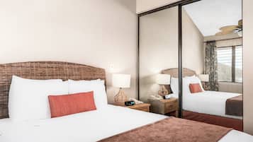 Individually decorated, individually furnished, desk, laptop workspace