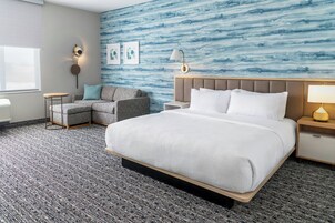 Cortinas blackout, tabla de planchar con plancha y acceso a internet