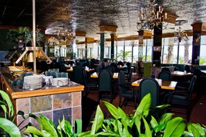 Daily buffet breakfast (USD 9.95 per person)