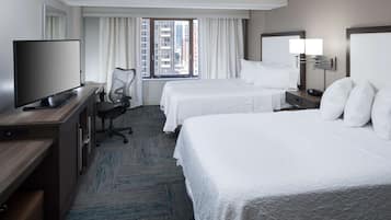 Room, 2 Queen Beds, Non Smoking (Arch View) | Hypo-allergenic bedding, in-room safe, desk, laptop workspace