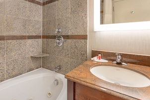 In-room safe, desk, iron/ironing board, free cribs/infant beds