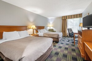 Standard Room, 2 Double Beds, Non Smoking
