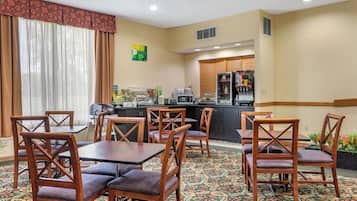 Free buffet breakfast