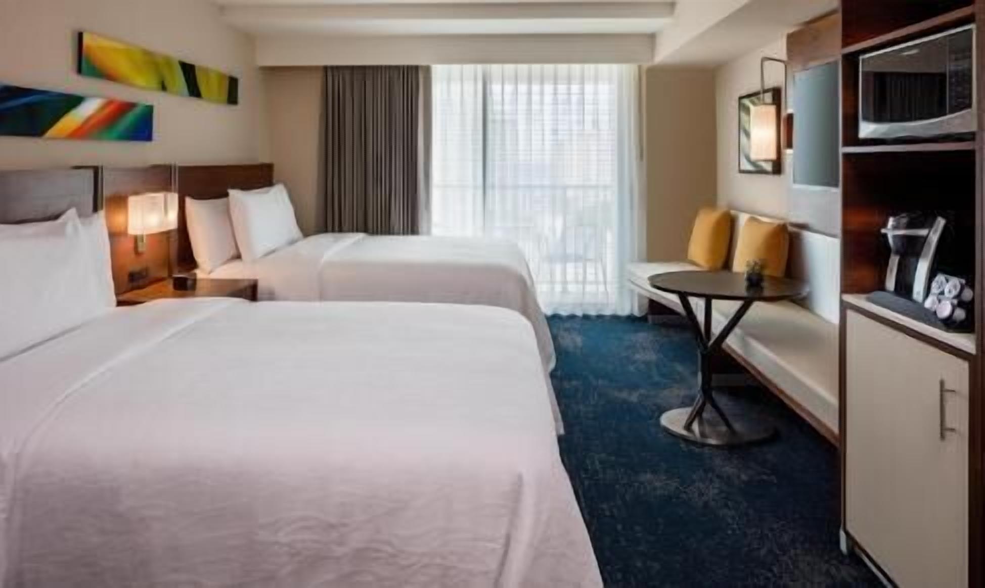 Premium bedding, in-room safe, blackout drapes, soundproofing