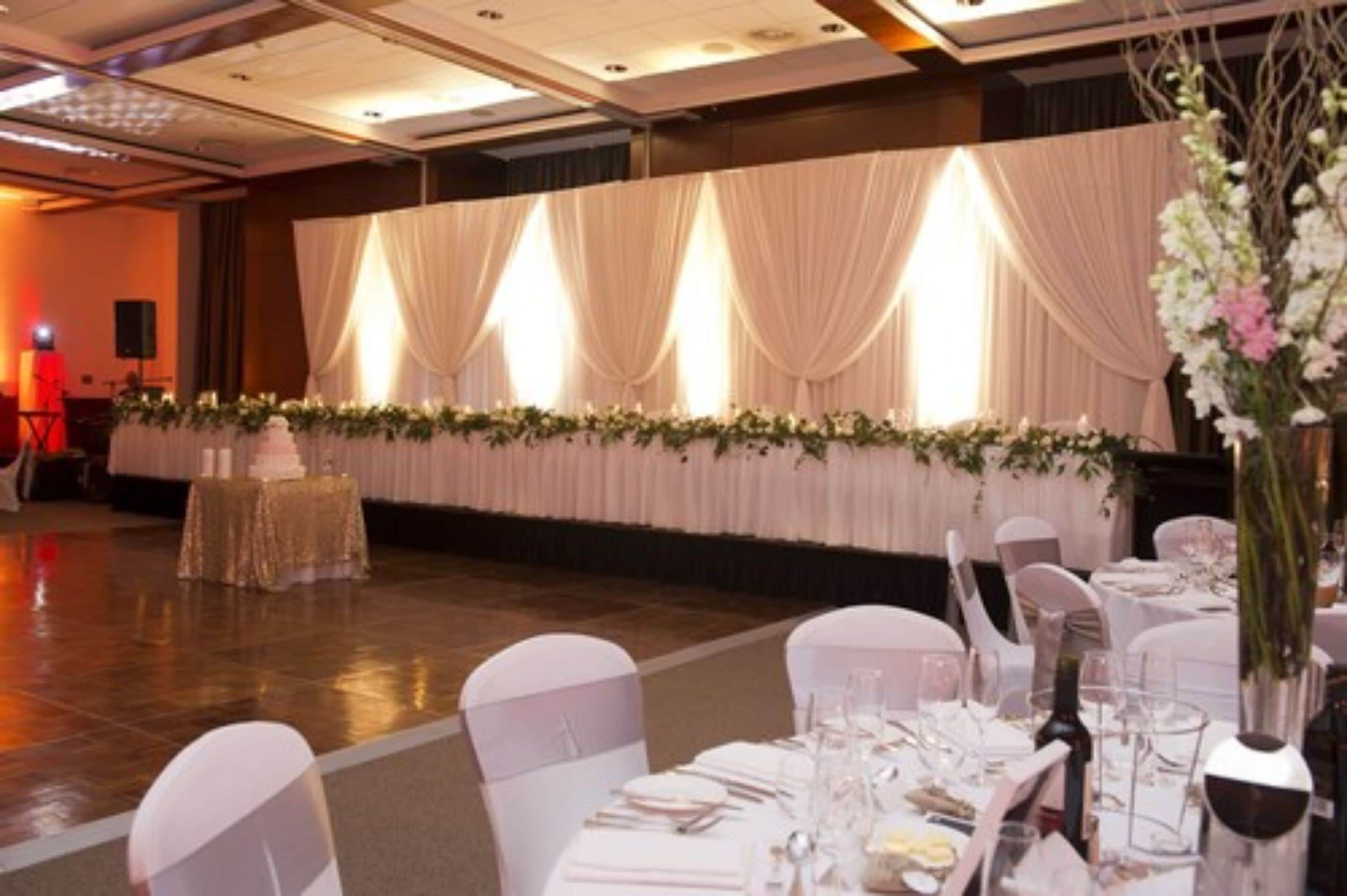 indoor wedding