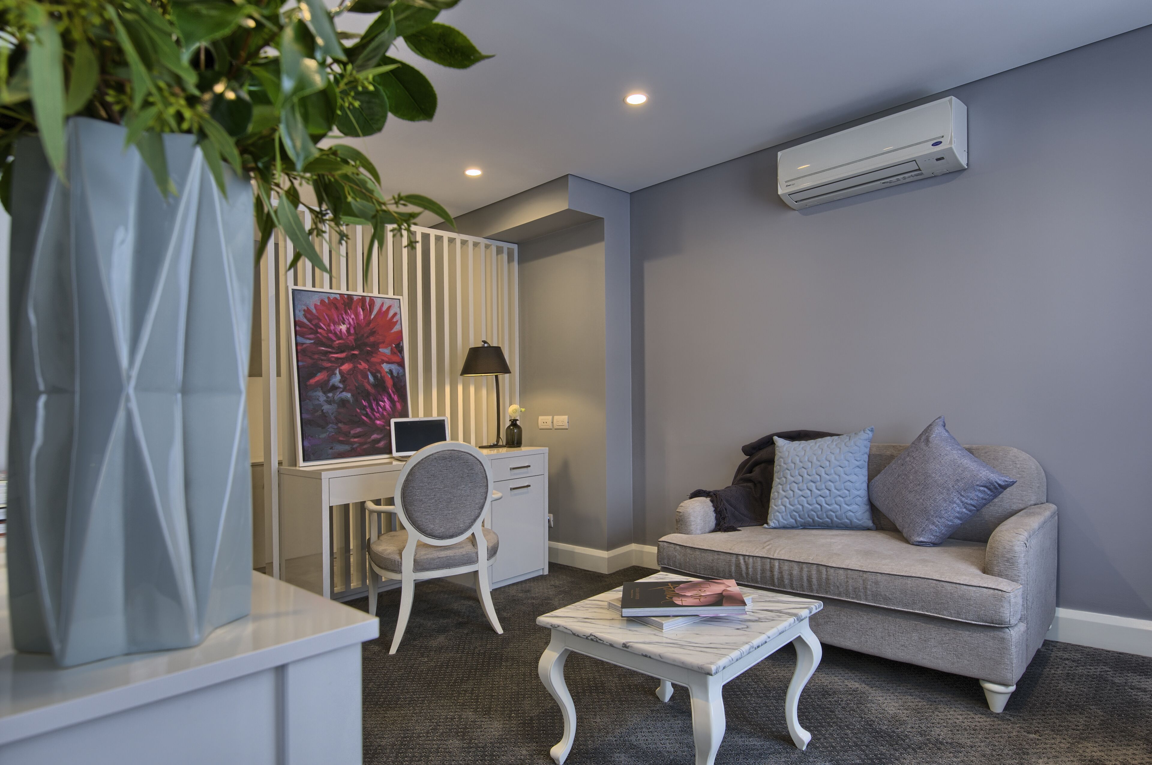 crown suite | 1 bedroom, premium bedding, pillow-top beds, desk