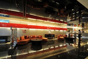 Sala de estar en el lobby