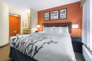 Ropa de cama de alta calidad y escritorio