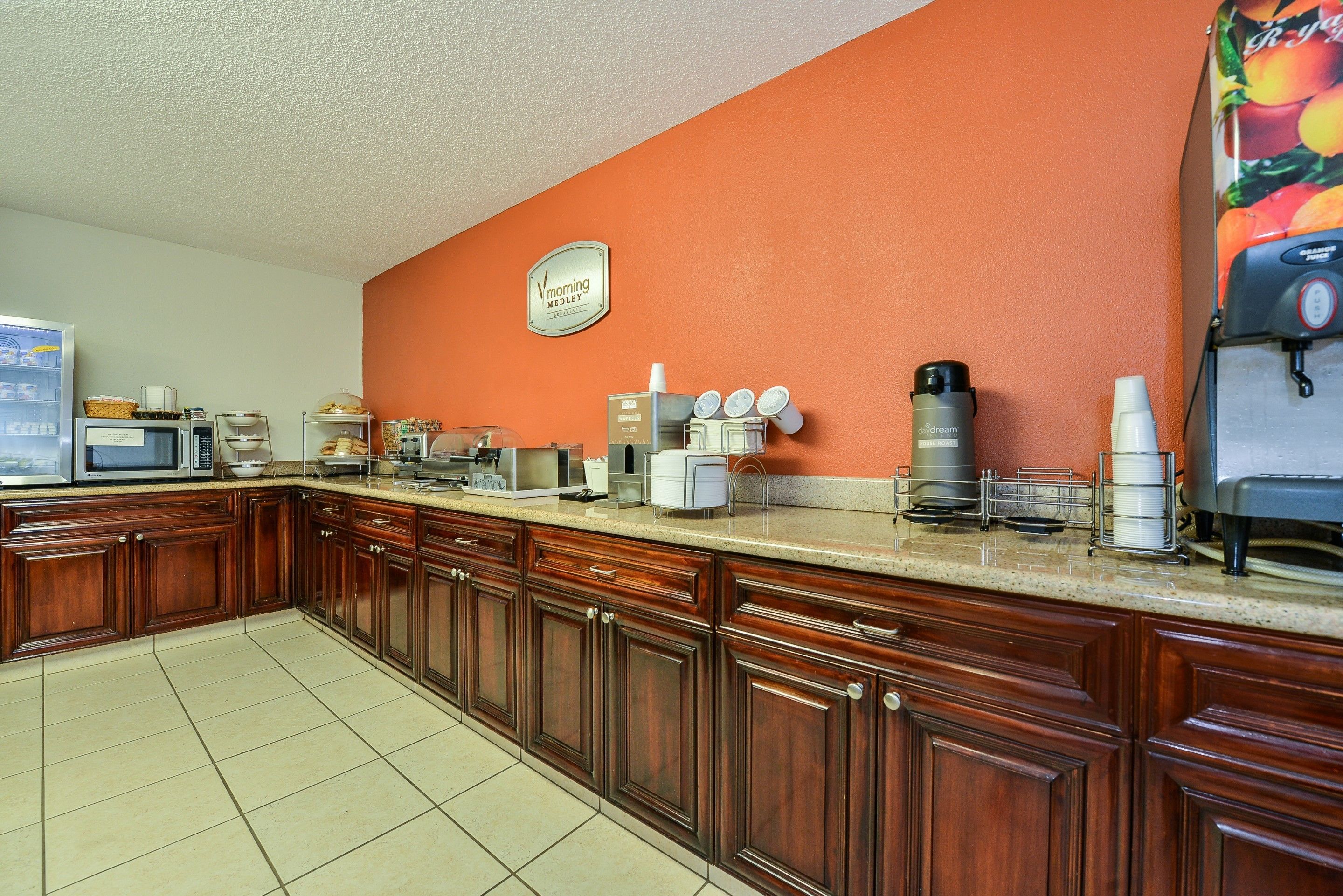 free daily on-the-go breakfast