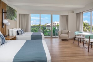 Room, 2 Queen Beds, Resort View | Premium bedding, pillowtop beds, minibar, in-room safe