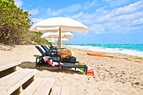 Private beach, snorkeling, fishing