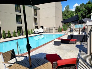 Seasonal outdoor pool