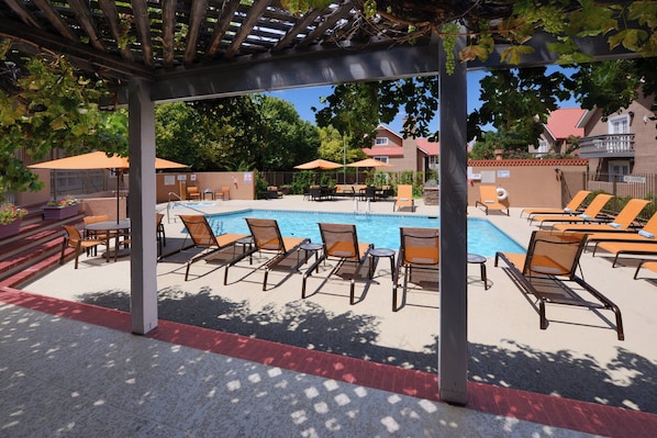 Seasonal outdoor pool