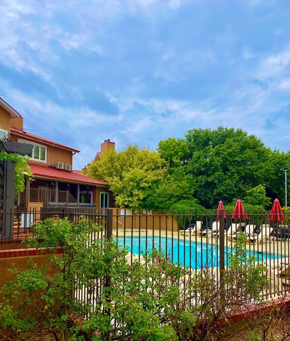 Seasonal outdoor pool