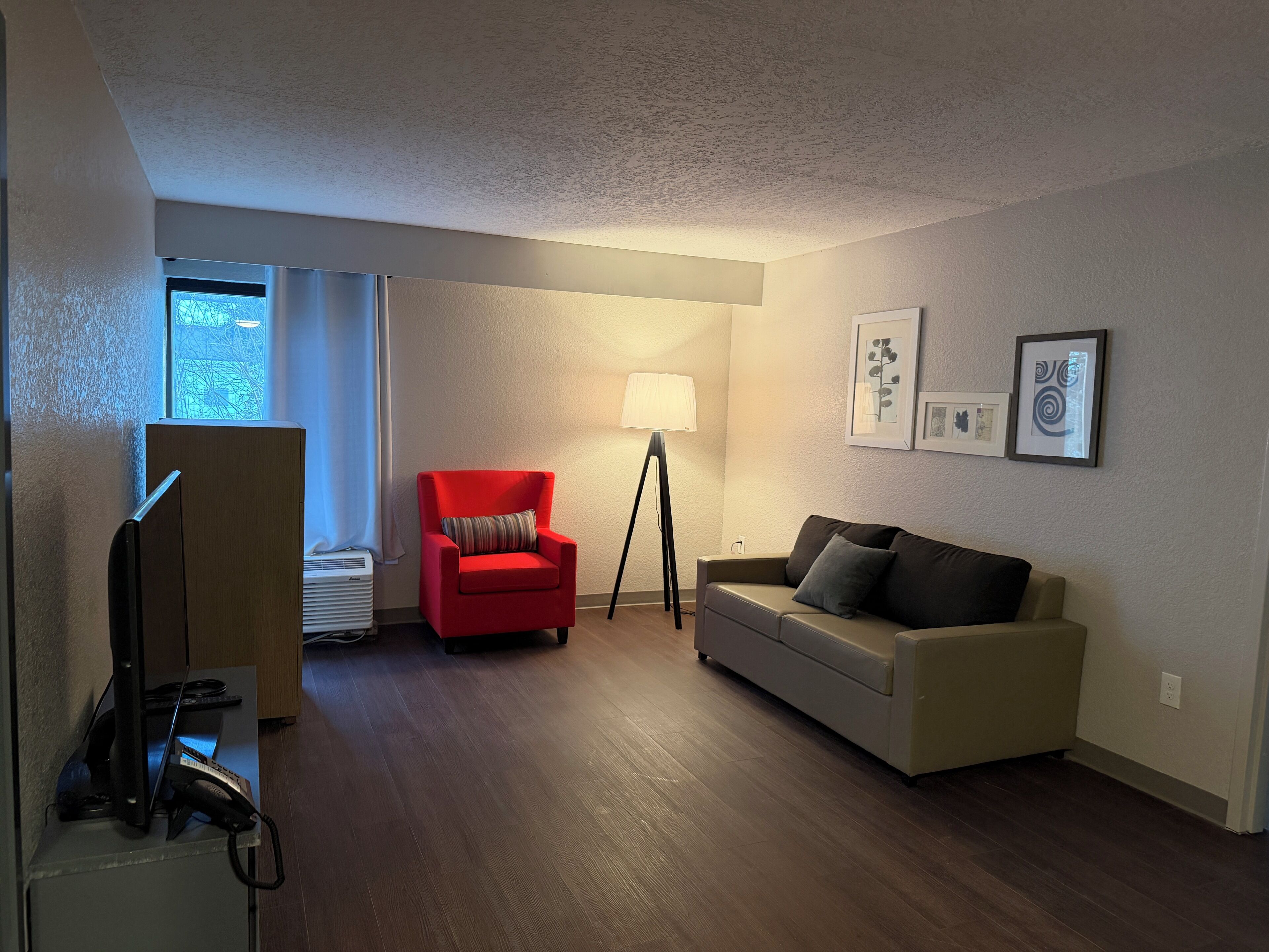 스위트, 킹사이즈침대 1개, 금연 | 거실 공간