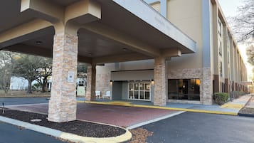 Majoituspaikan julkisivu