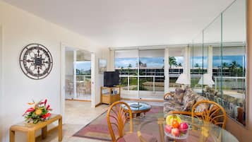 2 Bedroom Deluxe Partial Ocean View | In-room safe, iron/ironing board, free cribs/infant beds, free WiFi