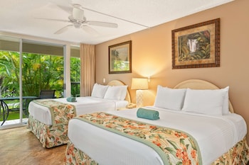 Deluxe Suite, 1 King Bed | In-room safe, iron/ironing board, free cribs/infant beds, free WiFi at Aston at the Maui Banyan