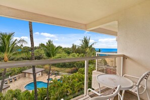 2 Bedroom Deluxe Partial Ocean View | View from room - Aston at the Maui Banyan (Kihei)