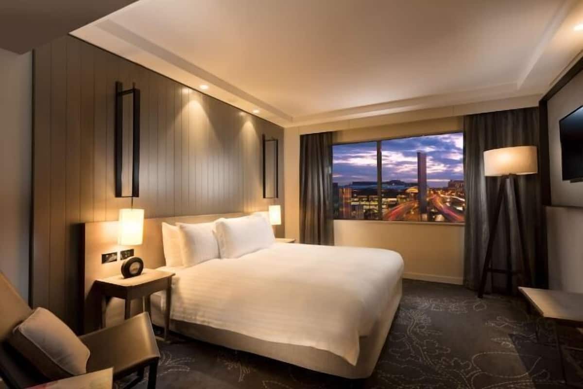 1 habitación y ropa de cama hipoalergénica