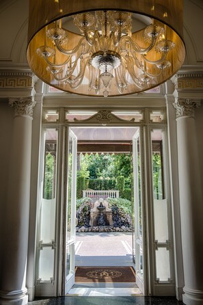 Interior entrance