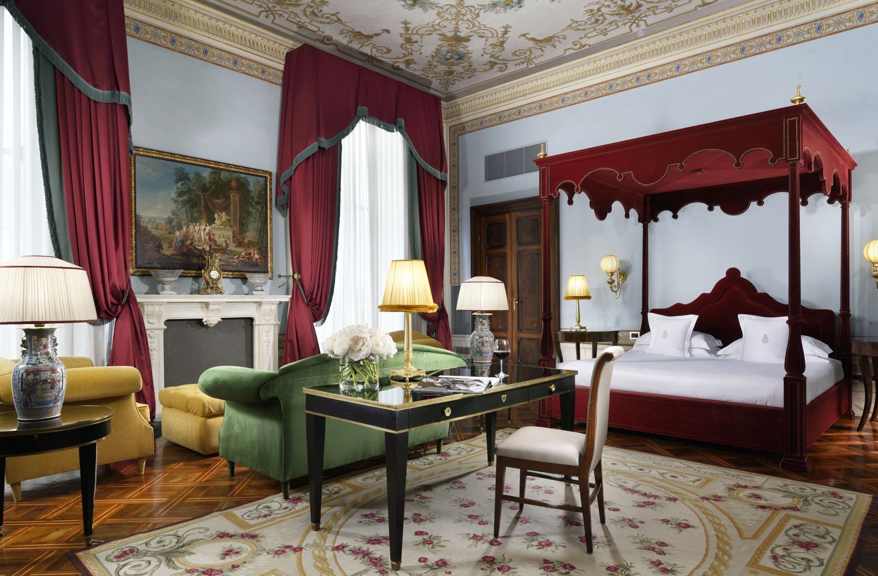 Premium bedding, down comforters, minibar, in-room safe